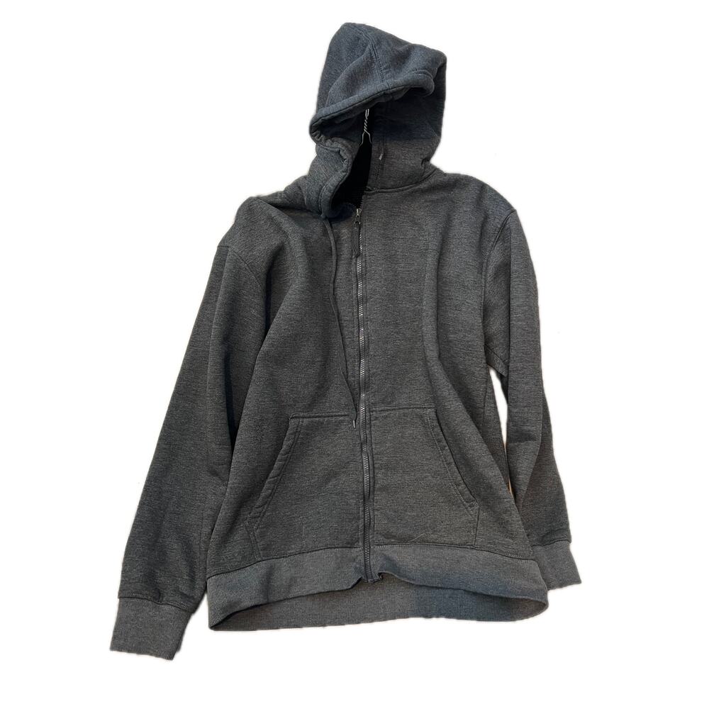 Access Gray Full Zip Hoodie Mens Large